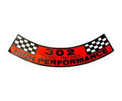 68-69 302 HI-PO Air Cleaner Decal