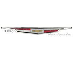 62-62 EMBLEM TRUNK 62 W/CHROME BEZEL