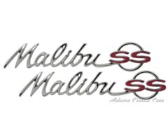 64-64 EMBLEM  QUARTER MALIBU SS  PAIR 64