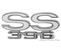 69-69 REAR PANEL EMBLEM SS 396 69