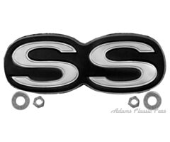 71-72 EMBLEM REAR BUMPER  SS 71-72