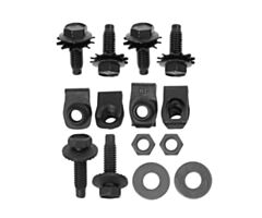 64-66 Bumper Guard Front Mount Kit, 14 pcs