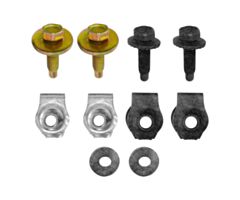 64-66 Bumper Guard Rear Mount Kit, 8 pcs