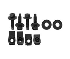 67 Bumper Guard Mount Kit, Front, 8 pcs