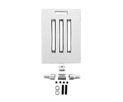 64-66 Verwarming Controle Paneel en Knoppen, Chrome