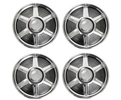 65 Wieldop, Standaard, 14", z. embleem, 4-stk