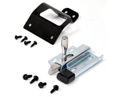 65-66 Fold Down Seat Latch and Cover, Fastback