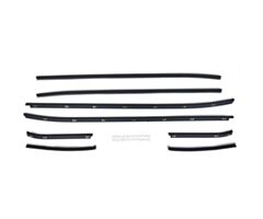 71-73 Beltline Weatherstripkit (8 pcs), FB