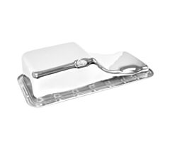 67-70 Oil Pan, Chrome, 390-427-428 V8