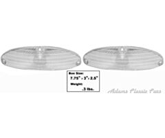 55-55 PARK LIGHT LENS CLEAR 55 PAIR