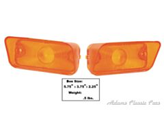 68-68 PARKING LAMP LENS 68 PAIR