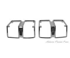 71-71 PARK LAMP BEZEL 71 PAIR EL CAMINO