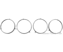 58-61 HEADLAMP RING 4PC SET  PU 58-61   *