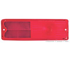 67-72 TAIL LAMP LENS RED 67-72 FLEETSIDE