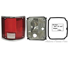 73-87 TAIL LAMP ASSY RH 73-87  W/TRIM
