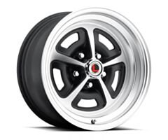 65-73 Ford 15x7 Magnum 500, 5x4.5inch, Satin Black