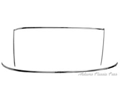 67-69 WINDSHIELD MLDG KIT 1967-69  COUPE