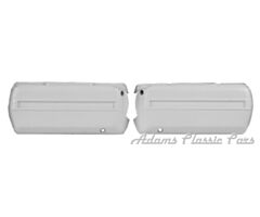 68-72 ARM REST BASE WHITE PAIR 68-69