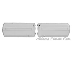 68-72 ARM REST BASE WHITE PAIR 68-69