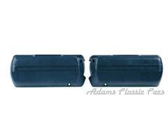 68-72 ARM REST BASE DARK BLUE PAIR 68-69