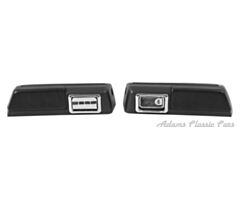 68-69 ARM REST REAR 68-69 PAIR BLACK