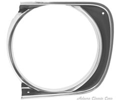 67-67 HEADLAMP BEZEL LH 67 STD