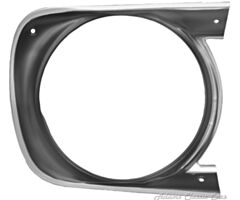 68-68 HEADLAMP BEZEL RH 68 STD