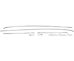 68-69 MLDG DRIP RAIL 6PC/SET 68-69 CHEVEL