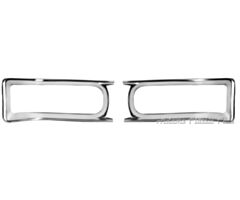 66-66 TAIL LAMP BEZEL 1966 PAIR / 2 PCS