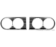 64-64 HEADLAMP BEZEL  1964  PAIR        *