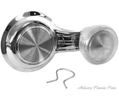 68-72 WINDOW CRANK VENT 68-72 CLEAR KNOB