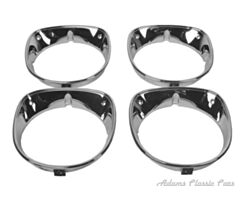 70-70 HEADLAMP BEZEL 1970  **SET OF 4**