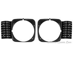 68-72 HEAD LAMP BEZEL 68 ONLY  PAIR