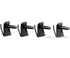 62-64 MOLDING CLIPS/REAR WINDOW CORNER