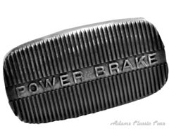 58-64 BRAKE PEDAL PAD W/POWER BRAKE