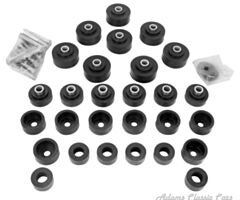 65-66 BUSHING BODY KIT W/BOLTS 65-66 CV