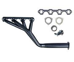 64-68 Exhaust Header, Tri-Y, Black, 260-289-302 V8, Set