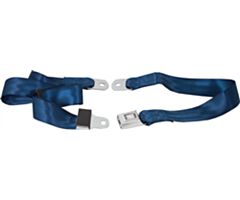 Seat Belt with Push Button Buckle, 75inch, Dark Blue