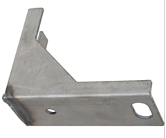 65-70 Exhaust Bracket, Dual Exhaust, LH