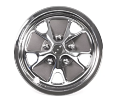 65-67 Styled Steel Plastic Hub Cap (14" Diameter)