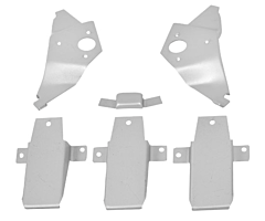 67-68 Roof Bracket Set, 6 pcs, FB (Op=Op)