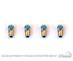 64-68 Instrument Panel LED-Bulbs, Blue, set of 4