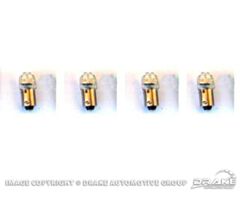 64-68 Instrument Panel LED-Bulbs, White, set of 4