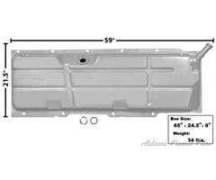 71-72 GAS TANK 71-72 W/O E.E.C 18 Gal.