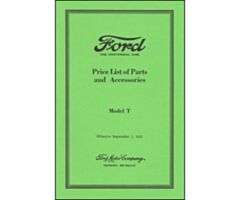 Parts And Accessories List