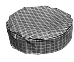 64-73 Reservewiel Hoes, 15", Plaid