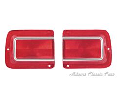 65-65 TAIL LAMP LENS 65 PAIR