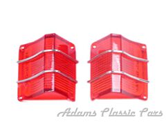 67-67 TAIL LAMP LENS 67 PAIR EL CAMINO