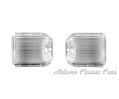 66-66 BACKUP LAMP LENS 66 PAIR CHEVELLE