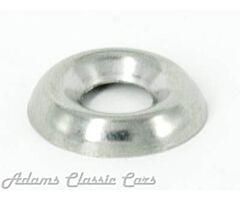 Finishing washer - #12 - Nickel plated - Flush type